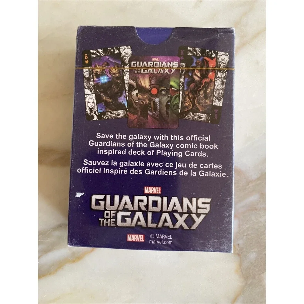 Marvel Playing Cards Purple Guardians of the Galaxy Comic Art Deck 52-332 New